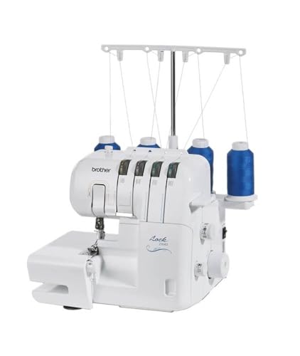Brother 2104D Overlock Nähmaschine, Weiß : Küche, Haushalt &amp; Wohnen