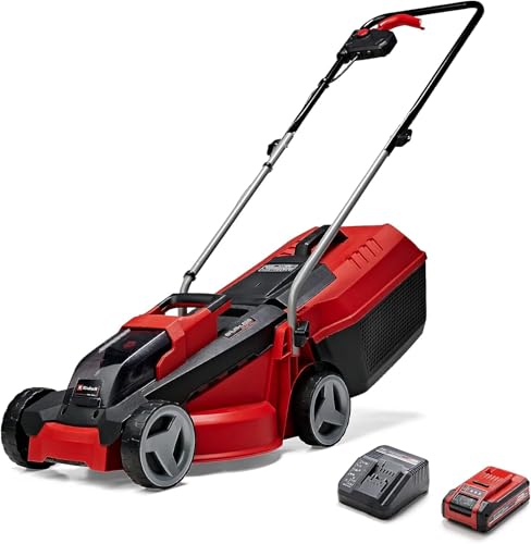 Einhell City Akku Rasenmäher GE CM 18/30 Li Kit Power X Change (18 V, 30 cm Schnittbreite, bis 150 m², Brushless, 25L Fangkorb, 30 70 mm Schnitthöhe, inkl. 3,0 Ah Akku   Ladegerät) : Garten