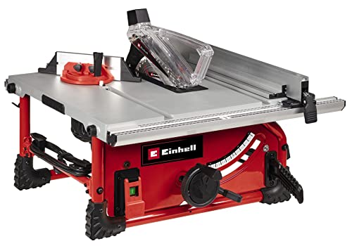 Einhell Tischkreissäge TE TS 254 T (2000 Watt, 89 mm Schnitthöhe, Ø 254 mm Sägeblatt, Tischverbreiterung, Winkelanschlag, Parallelanschlag, Softstart, Überlastschalter) : Baumarkt