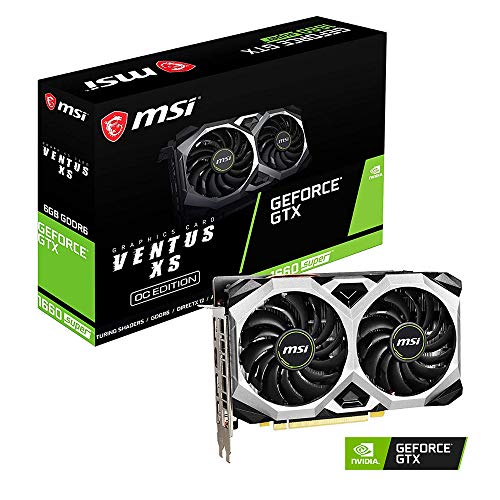 MSI Gaming GeForce GTX 1660 Super 192 bit HDMI/DP 6 GB GDRR6 HDCP Unterstützung DirectX 12 Dual Fan VR Ready OC Grafikkarte: Computer &amp; Zubehör