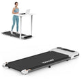 Yagud Laufband für Zuhause, 2 in 1 Walking Pad, 2,5 PS Laufband, Laufband Schreibtisch mit Fernbedienung und LED Anzeige für Zuhause und Büro, Treadmill for Home 1 6km/h : Sport &amp; Freizeit