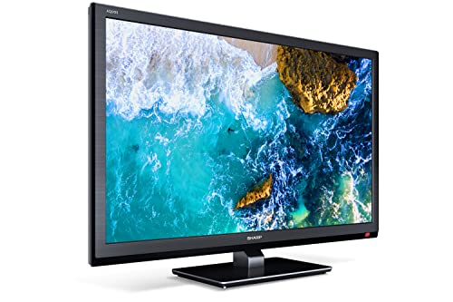 SHARP 24EA4E LED TV 60 cm (24 Zoll) HD Ready Fernseher (HDMI, USB, HD Tuner), Schwarz [Energieklasse E] [Energieklasse E] : Elektronik &amp; Foto