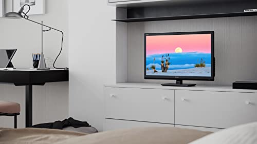 SHARP 24EA4E LED TV 60 cm (24 Zoll) HD Ready Fernseher (HDMI, USB, HD Tuner), Schwarz [Energieklasse E] [Energieklasse E] : Elektronik &amp; Foto