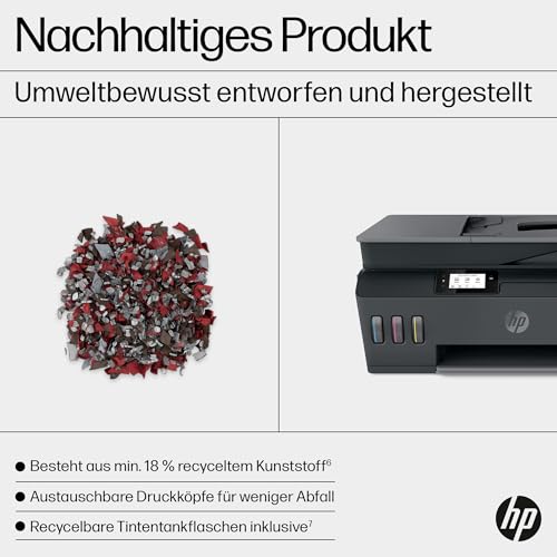 HP Smart Tank Plus 570 3 in 1 Multifunktionsdrucker, 20€ Cashback – 3 Jahre Tinte inklusive, 3 Jahre Garantie, großer Tintentank, hohe Reichweite, Drucken in hoher Qualität: Computer &amp; Zubehör