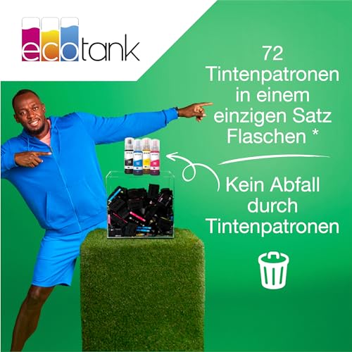 Epson EcoTank ET 2870 A4 Multifunktions Wi Fi Tintentankdrucker, mit einem im Lieferumfang enthaltenen Vorrat an Tinten bis zu 3 Jahren: Computer &amp; Zubehör