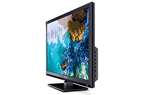 SHARP 24EA4E LED TV 60 cm (24 Zoll) HD Ready Fernseher (HDMI, USB, HD Tuner), Schwarz [Energieklasse E] [Energieklasse E] : Elektronik &amp; Foto