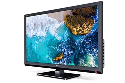SHARP 24EA4E LED TV 60 cm (24 Zoll) HD Ready Fernseher (HDMI, USB, HD Tuner), Schwarz [Energieklasse E] [Energieklasse E] : Elektronik &amp; Foto