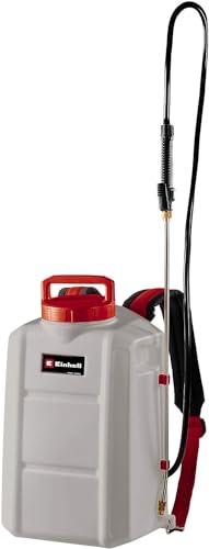 Einhell Akku Drucksprühgerät GE WS 18/150 Li Solo Power X Change (Lithium Ionen, 15 l Tank mit Skala, einstellbare Messingdüse, Edelstahl Sprühlanze, ohne Akku und Ladegerät) : Garten